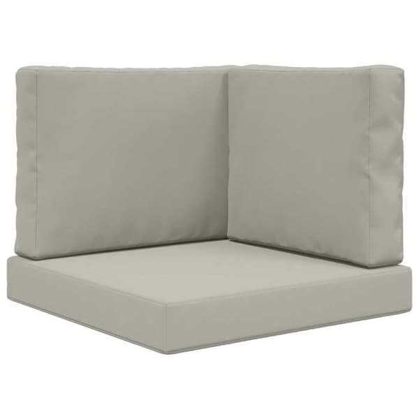 Maison Exclusive - Utomhussoffkudde Polyester Grå 60 x 60 cm
