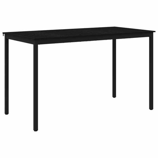 Maison Exclusive - Stående barbord i ingeniørtræ, rektangulær