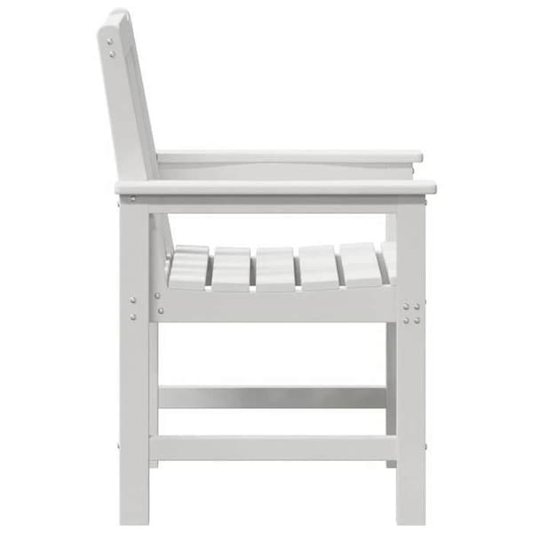 Maison Exclusive - Puutarhatuoli 6 kpl Valkoinen Polyeteeni
