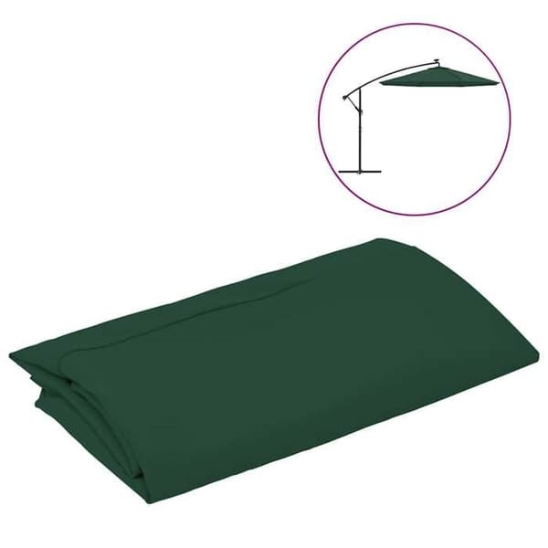 Maison Exclusive - Reservtyg för Grön Parasol 350 cm Grön