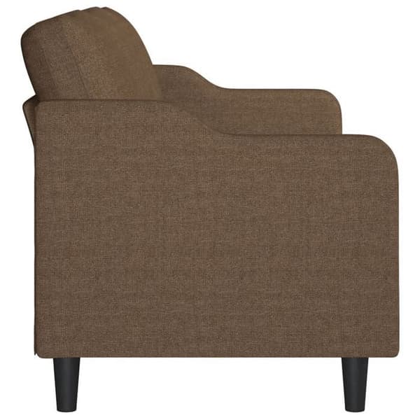 Maison Exclusive - Soffa 3-sits Brun 180 cm Tyg brun
