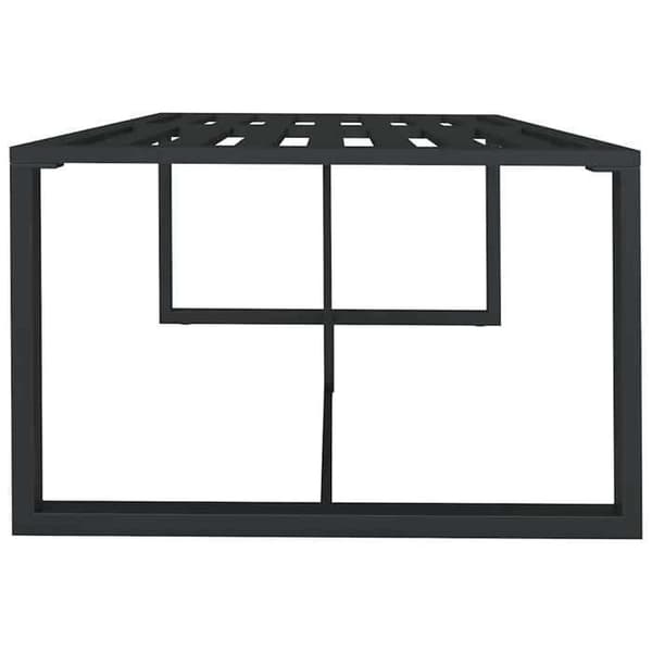 Maison Exclusive - Utomhusbord i antracit 120x60x66 cm Aluminium