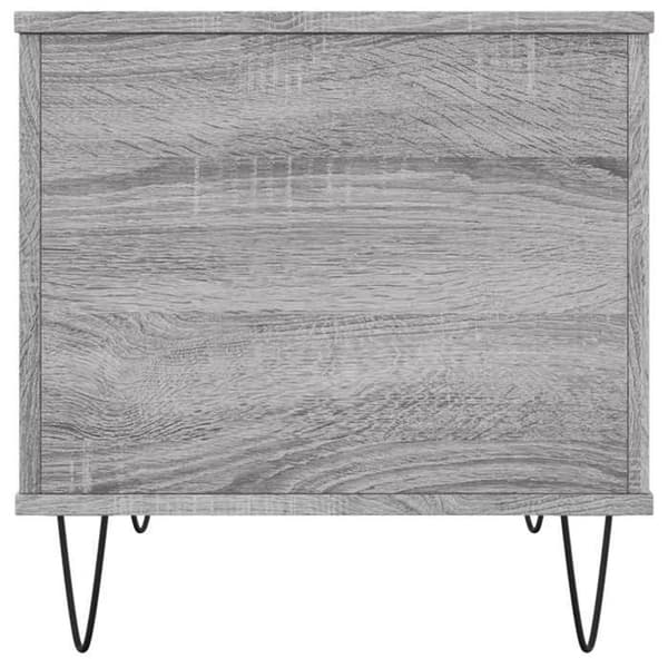 Maison Exclusive - Sonoma grå sofabord 60x44,5x45 cm Ingeniørtræ