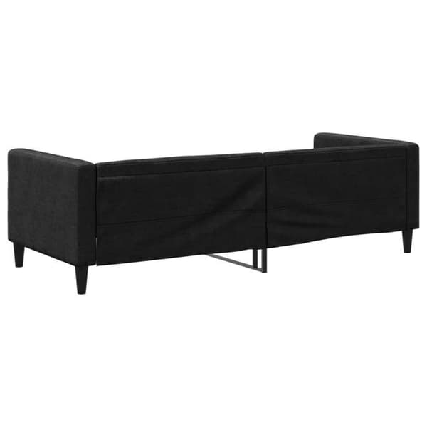 Maison Exclusive - Sengebænk uden madras sort 80x200 cm stof