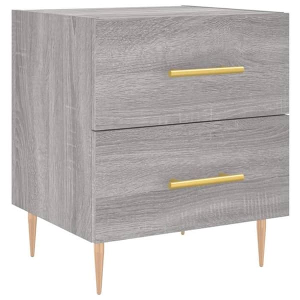 Natteskab - Eksklusiv Hus - Sonoma grå - Ingeniørtræ - 40x35x47,5 cm Sonoma grå