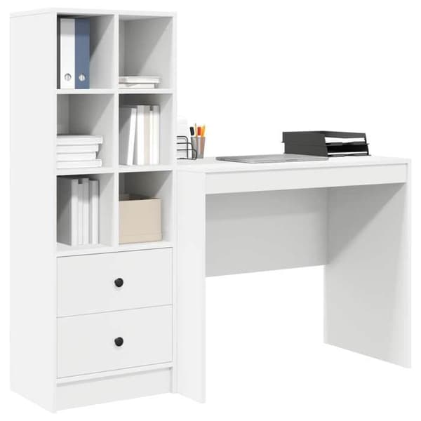 Maison Exclusive - Kontor Vit 135,5 x 50 x 127 cm 2 st Vit