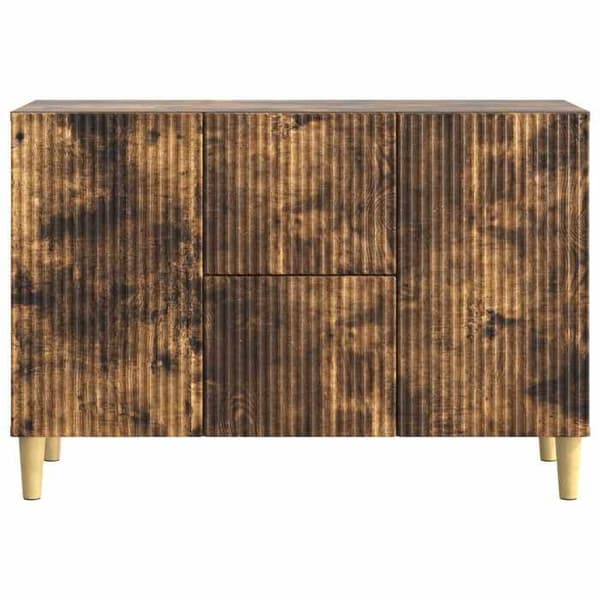 Maison Exclusive - Buffé Ek rökig 89 x 34,5 x 60 cm Ingenjörsträ