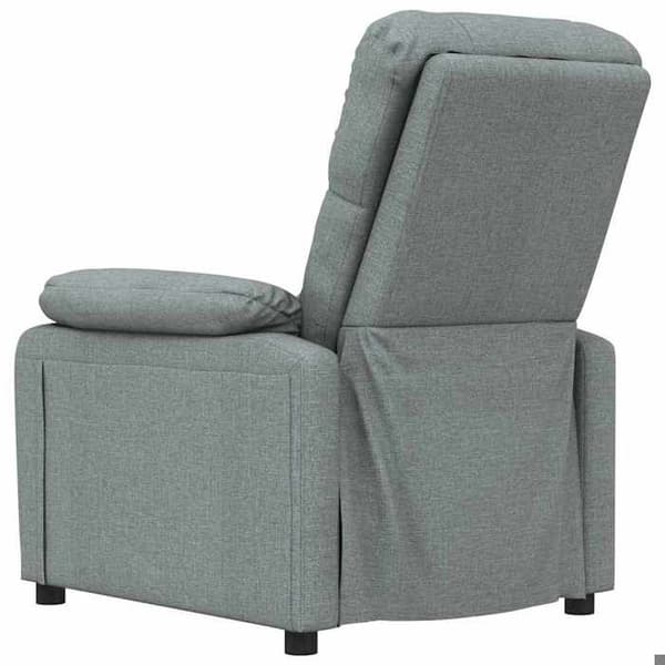 Maison Exclusive - Grått tyg reclinerfåtölj