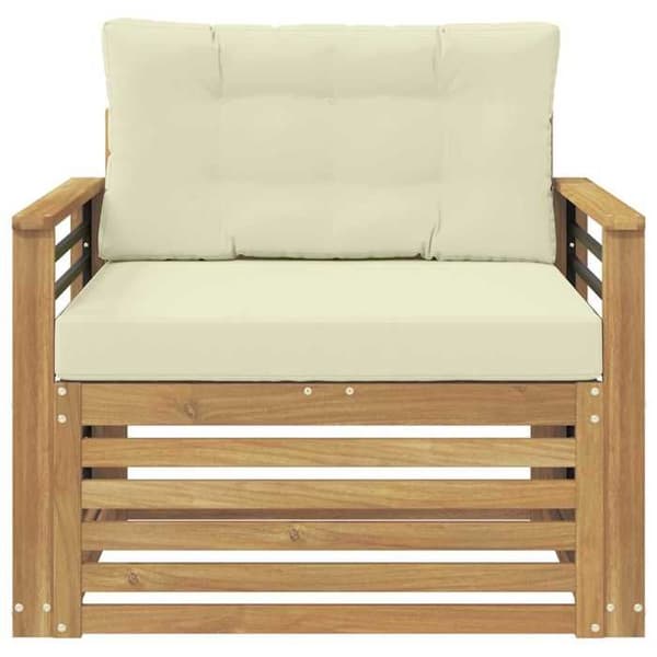 Maison Exclusive - Utomhussoffa Polyester Vit