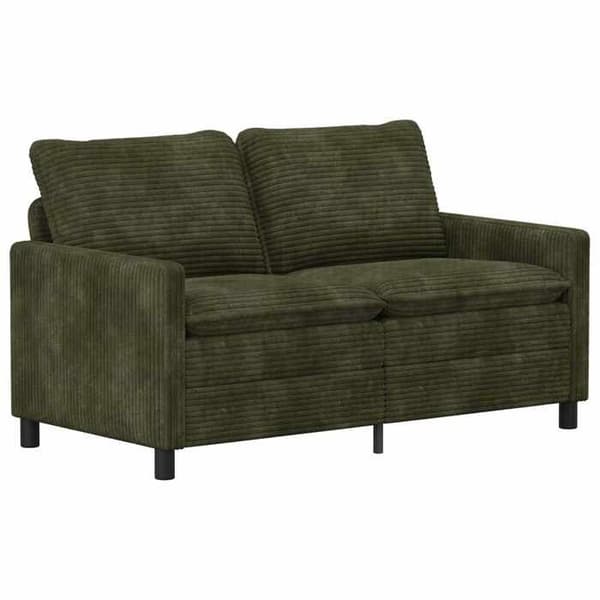 Maison Exclusive - Sæt af 2 Sofaer Grøn Polyester
