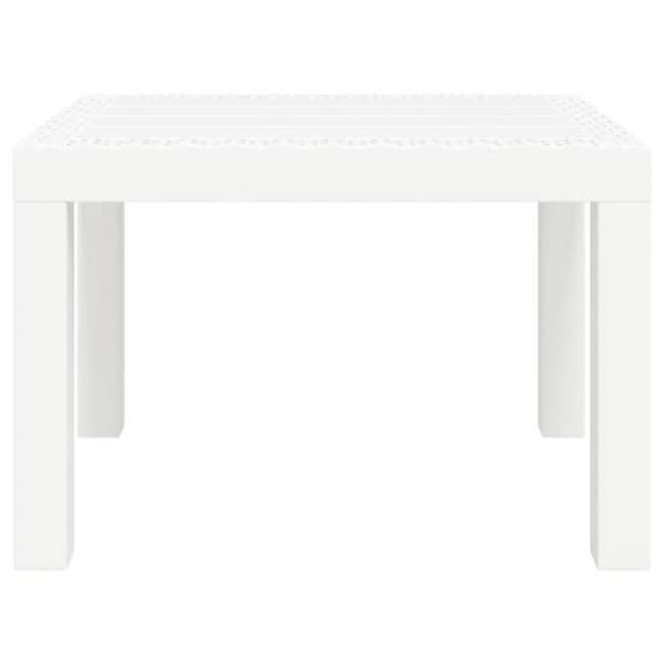 Havemøbel - EKSKLUSIV HUS - 59x47x40 cm - Hvid - Polypropylen - Rektangulær Vit