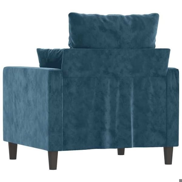 Maison Exclusive - Blå Stol 60 cm Velour