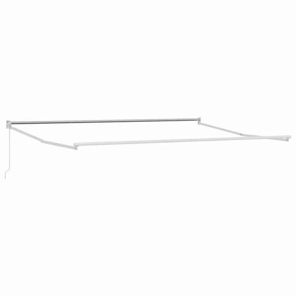 Maison Exclusive - Fällbart tak Röd och Svart 350 x 250 x 165 cm