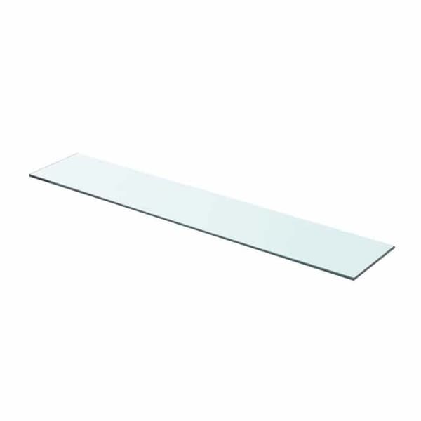 Maison Exclusive - Hyllpanel Transparent Glas 80 x 15 cm Transparent