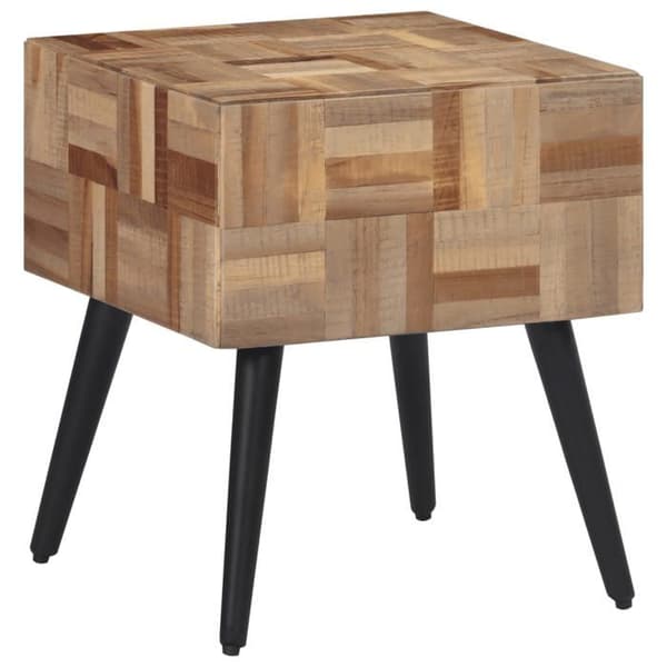 Maison Exclusive - Sidebord 40x40x45 cm massiv genbrugstræ