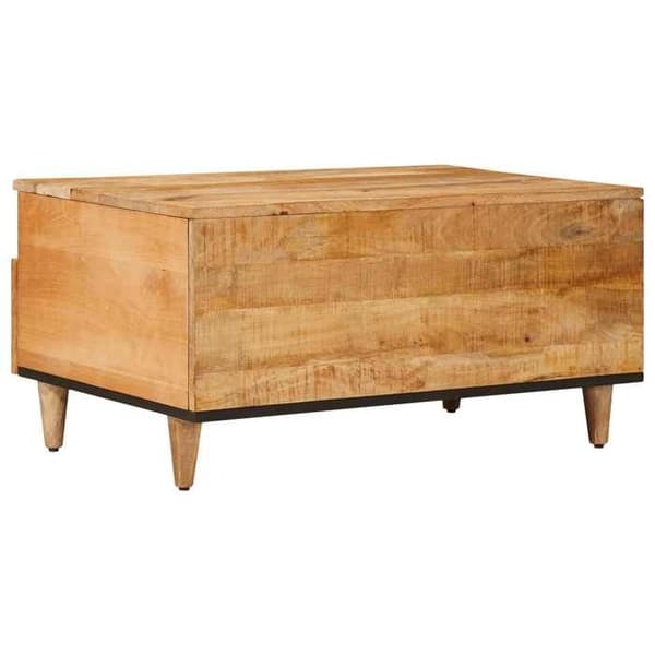Bord - EKSKLUSIV HUS - Rektangulær 80x54x40 cm - Massivt mangotræ - Brun - Moderne brun