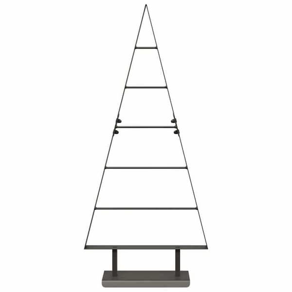Maison Exclusive - Juletræ i sort metal 90 cm stål