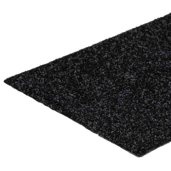 Maison Exclusive - Selvklæbende trappetæpper 30 stk. 76 x 20 cm Sort Rektangulær