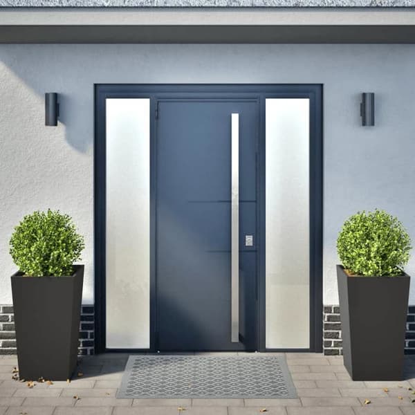 Maison Exclusive - 2 stk. sorte plantekasser 45x45x75 cm stål