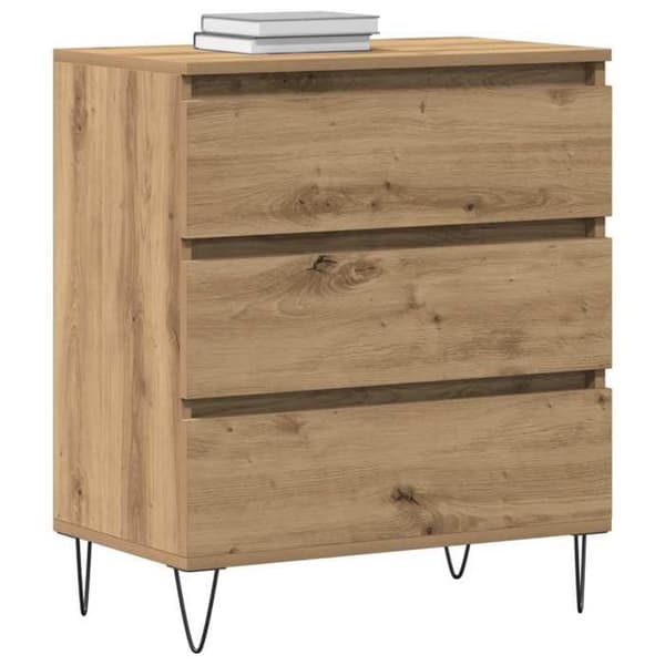 Buffé - EXKLUSIVT HUS - 60 x 35 x 70 cm - Ingenjörsträ - Brun - Nutida