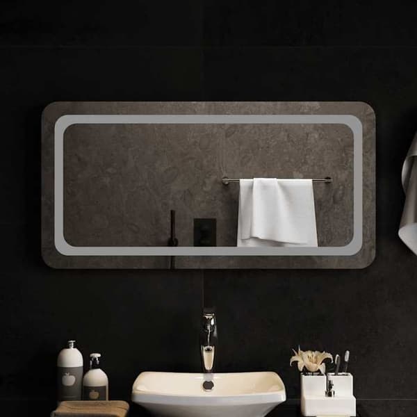 Maison Exclusive - LED-badrumsspegel 100x50 cm