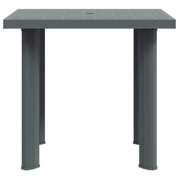 Maison Exclusive - Trädgårdsbord Grön 80x75x72 cm Plast Grön