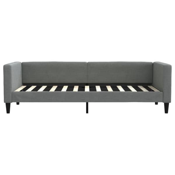 Maison Exclusive - Sengebund uden madras grå 80x200 cm stof