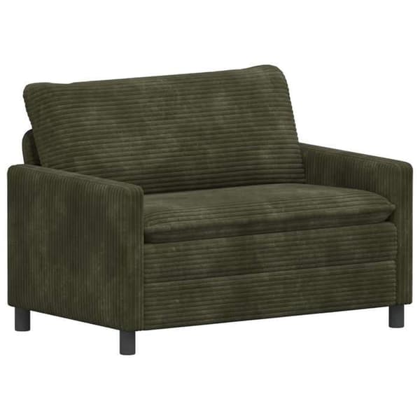 Maison Exclusive - Set med 2 soffor Grön Polyester