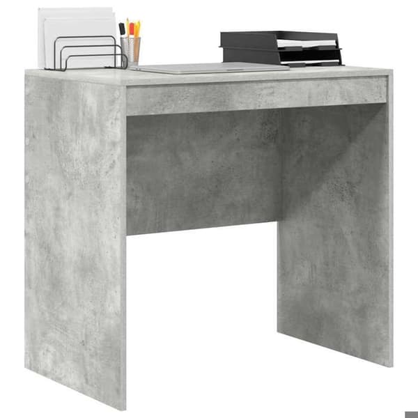Maison Exclusive - Harmaa betonitoimisto 80 x 50 x 76 cm