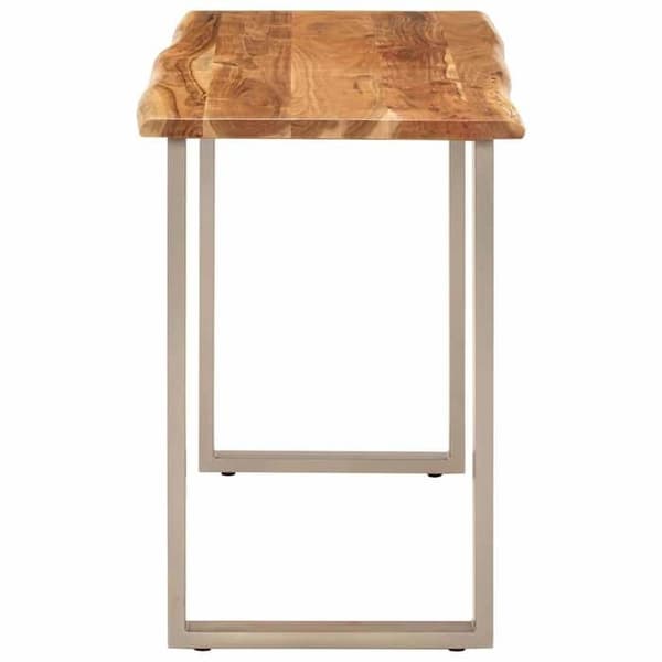 Maison Exclusive - Matbord 110x50x76 cm Solid akaciaträ