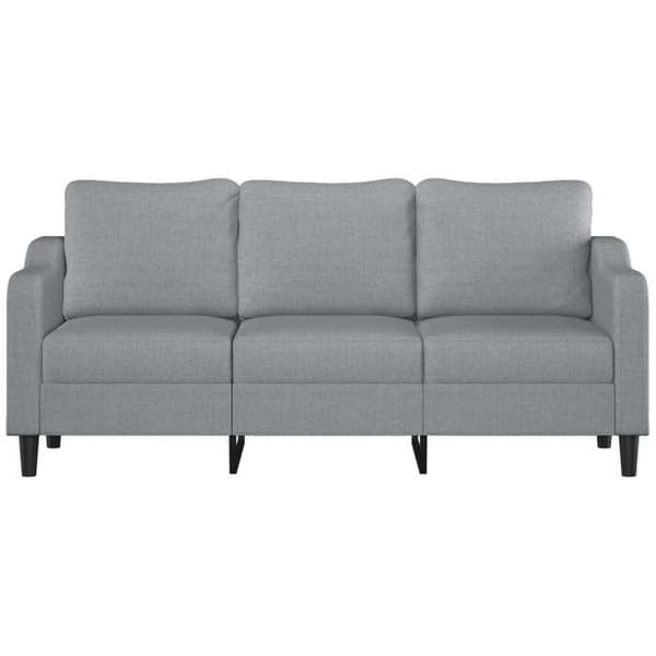 Maison Exclusive - 3-personers sofa Lys grå 180 cm Stof