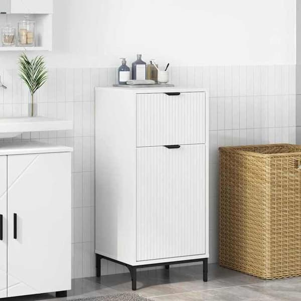 Maison Exclusive - Badrumsskåp Vit 39,5 x 36 x 88 cm Vit