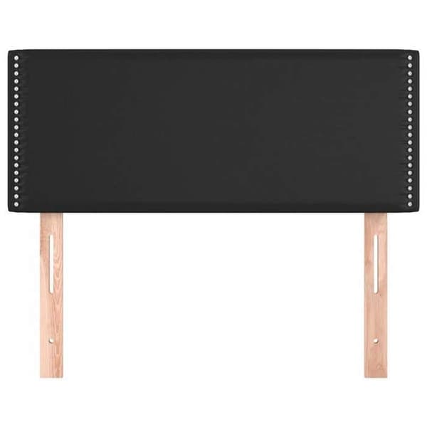 Maison Exclusive - Sort Hovedgærde 80x5x78/88 cm Simililæder