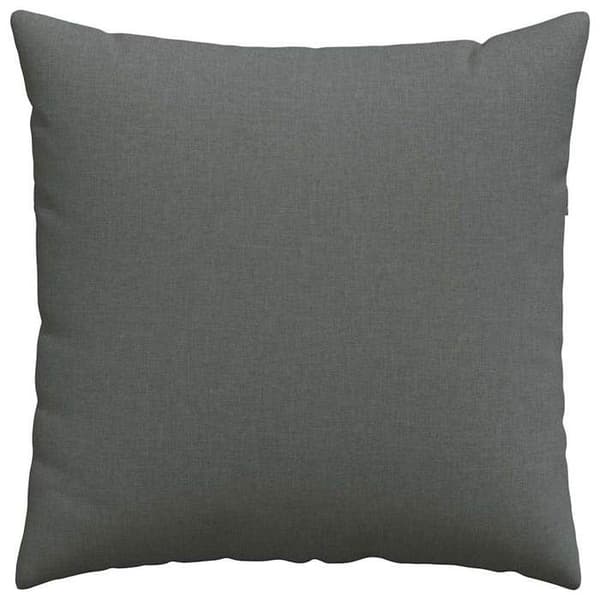 Pyntepuder - MAISON EXCLUSIVE - 60 x 60 cm - 2 stk. - Mørkegrå - Lynlås betræk Mörkgrå