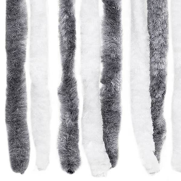 Maison Exclusive - Myggnät Grå och vit 90x220 cm Chenille