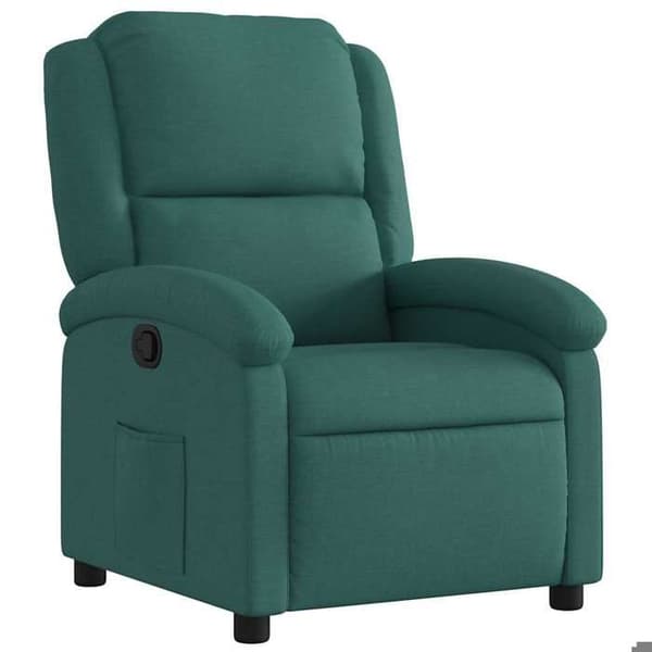 Maison Exclusive - Mørkegrøn Recliner Stol i Stof