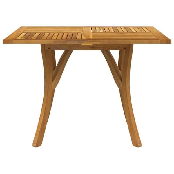Maison Exclusive - Trädgårdsbord 110x110x75 cm i solid akaciaträ