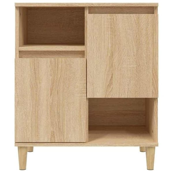 Maison Exclusive - Buffé Ek sonoma 60x35x70 cm Ingenjörsträ