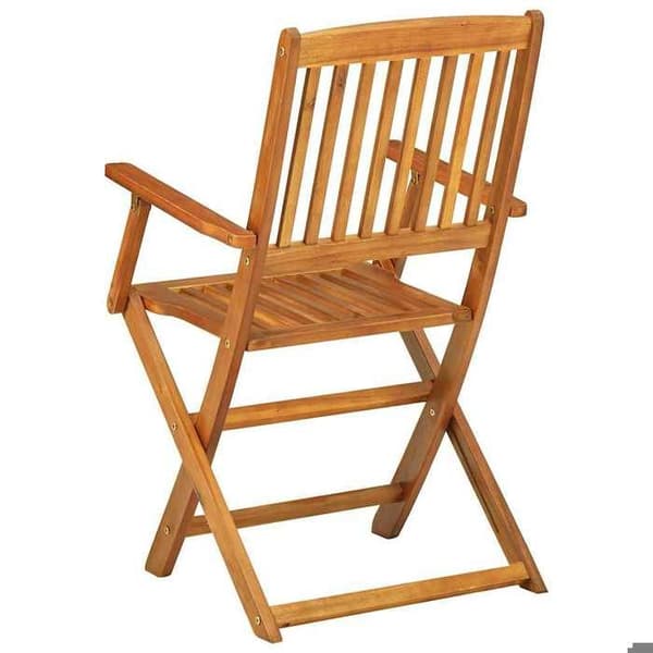 Maison Exclusive - Trädgårdsset 11 delar 280x90x75 cm akaciaträ