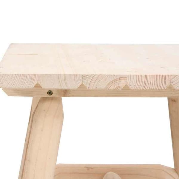 Maison Exclusive - Sidobord 49x49x50 cm massiv gran