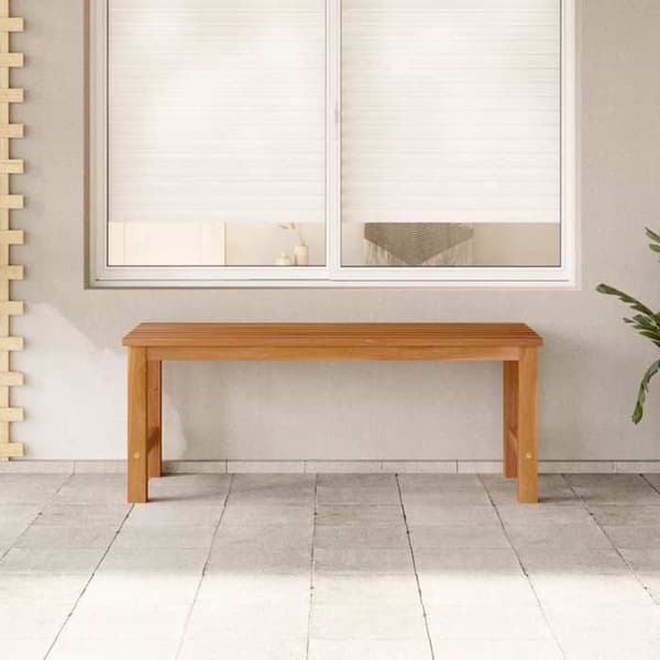 Havemøbel - Eksklusiv Hus - 114 cm - Massiv Teak - 3 pladser