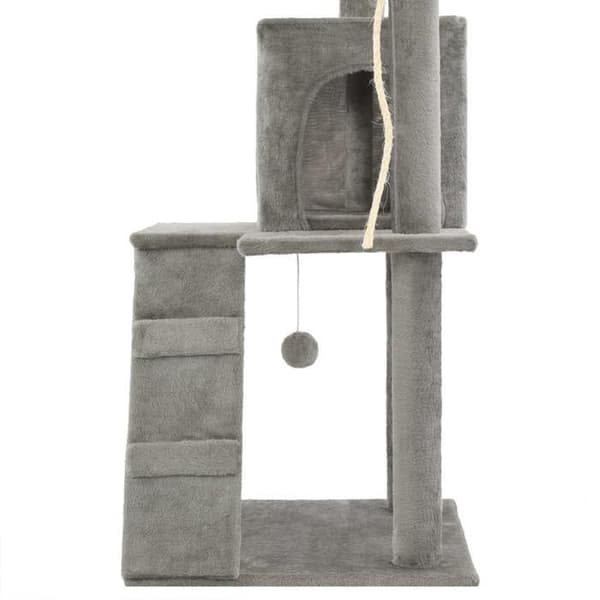 Maison Exclusive - Kattekradsetræ med sisal kløer 120 cm Grå Grå