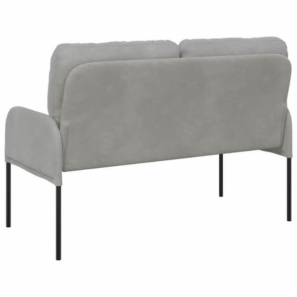 Maison Exclusive - Sofaer med pude 110cm Lys grå Krydsfiner