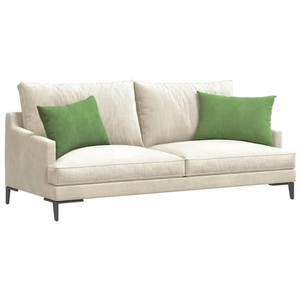 Maison Exclusive - Soffkuddar 2 st Ljusgrön 60 x 40 cm Ljusgrön
