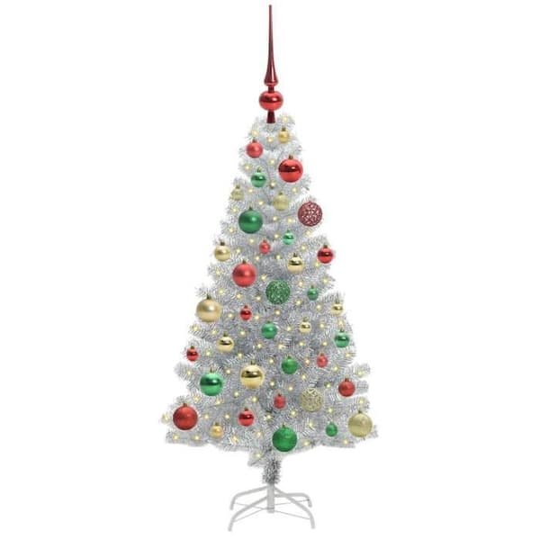 Maison Exclusive - Julgran Silver 120 cm PET Pengar