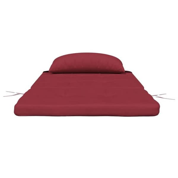 Maison Exclusive - Adirondack stolskuddar set om 2 vinröd