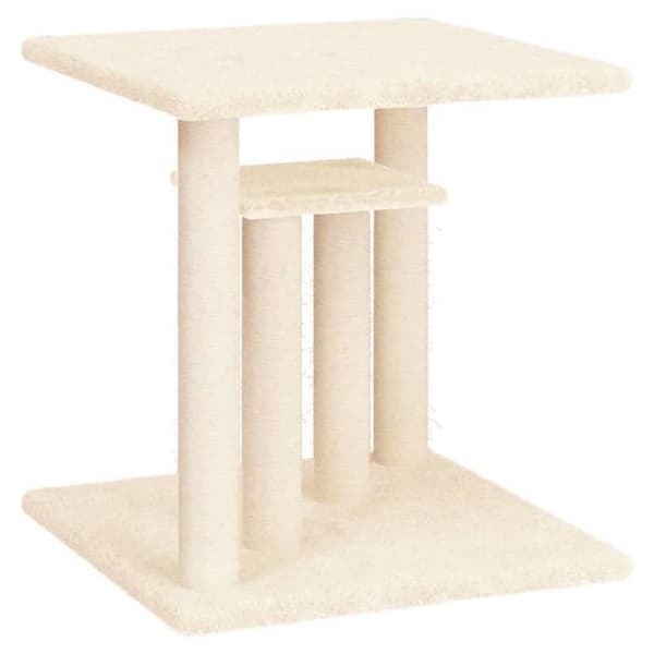 Maison Exclusive - Katte træer med creme platforme 50 cm