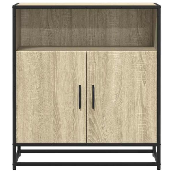 Maison Exclusive - Buffé ek sonoma 68x35x76 cm ingenjörsträ