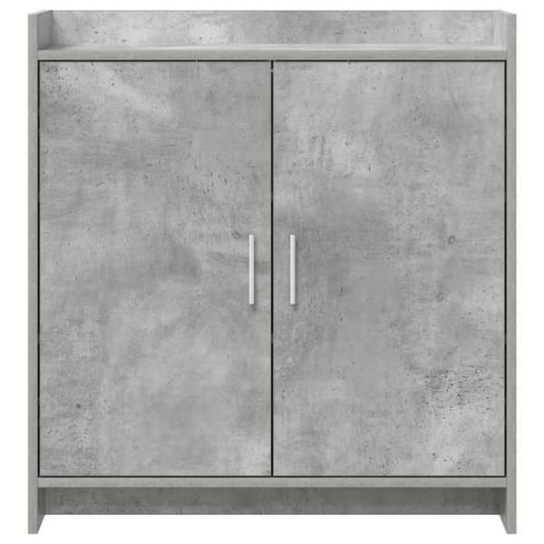 Maison Exclusive - Buffé Grå betong 72 x 36 x 80 cm Ingenjörsträ