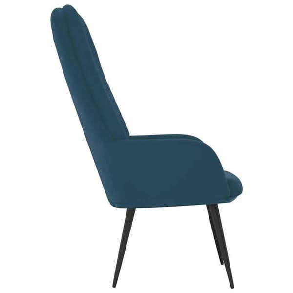 Maison Exclusive - Blå Velour Relax stol